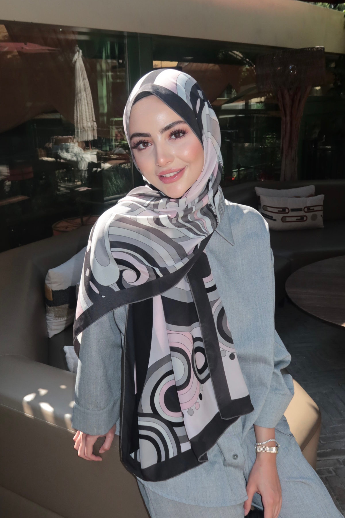 Lunara Pink Black