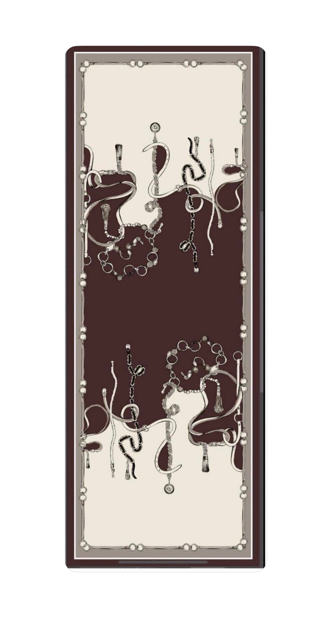 Lanac Şal Kahverengi