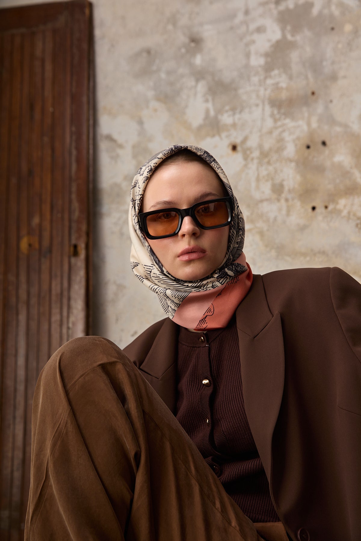 Suma Eşarp Kırmızı