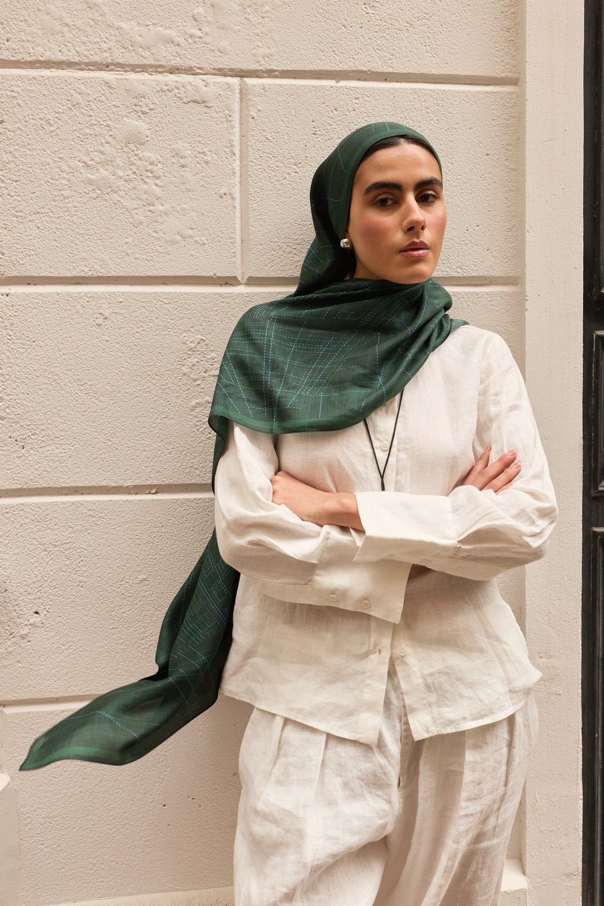 Emily Emerald Green Şal