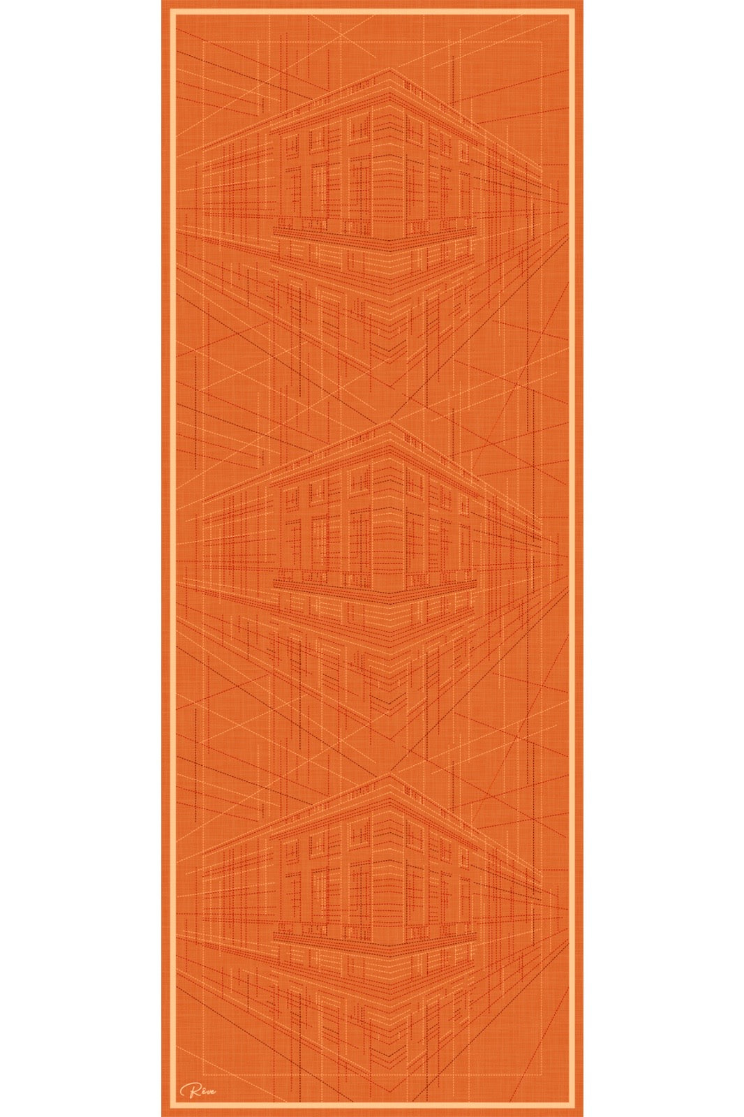 Emily Orange Şal