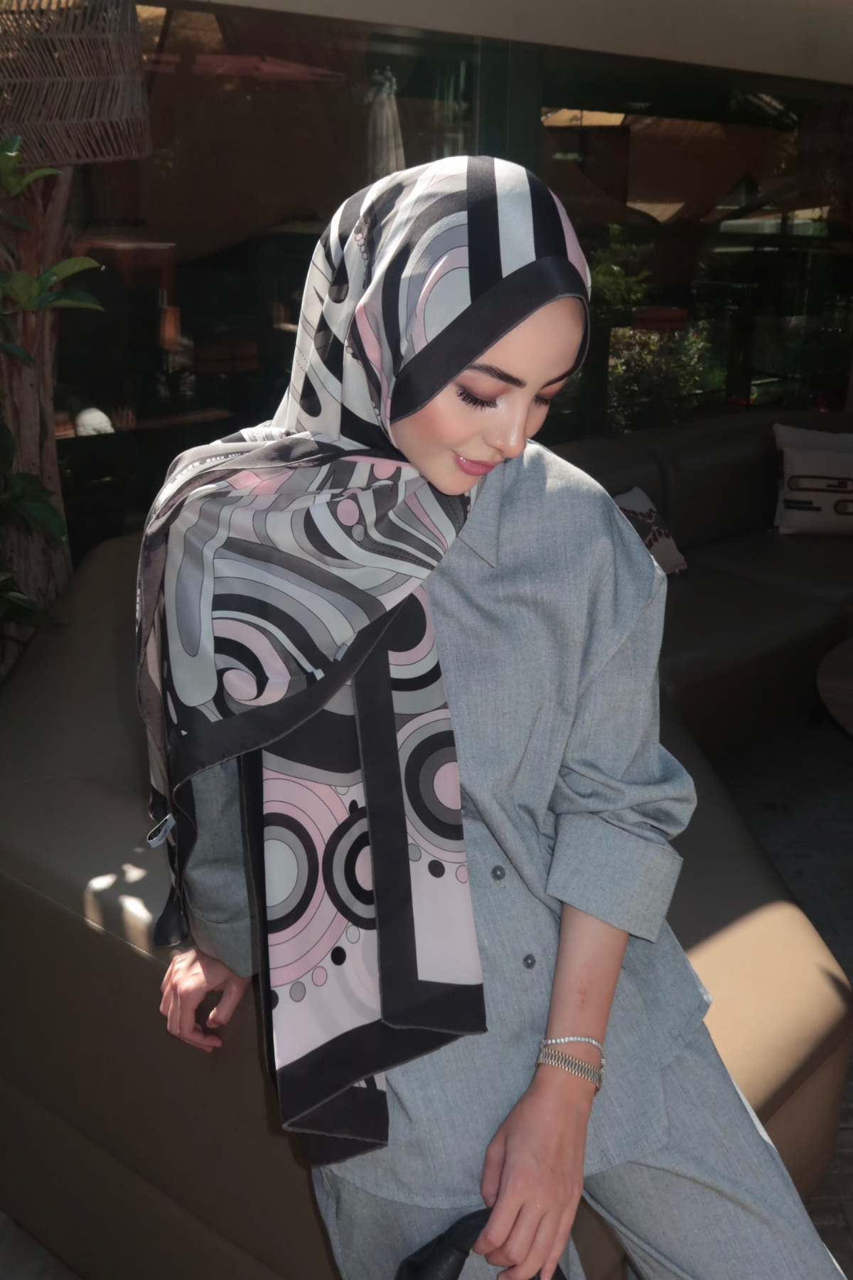 Lunara Pink Black