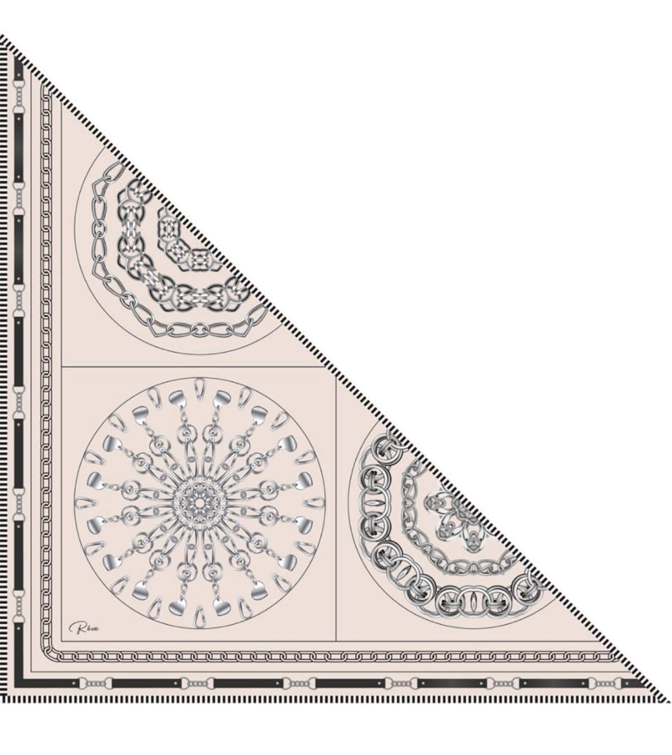 Liberty Ecru Omuz Şalı