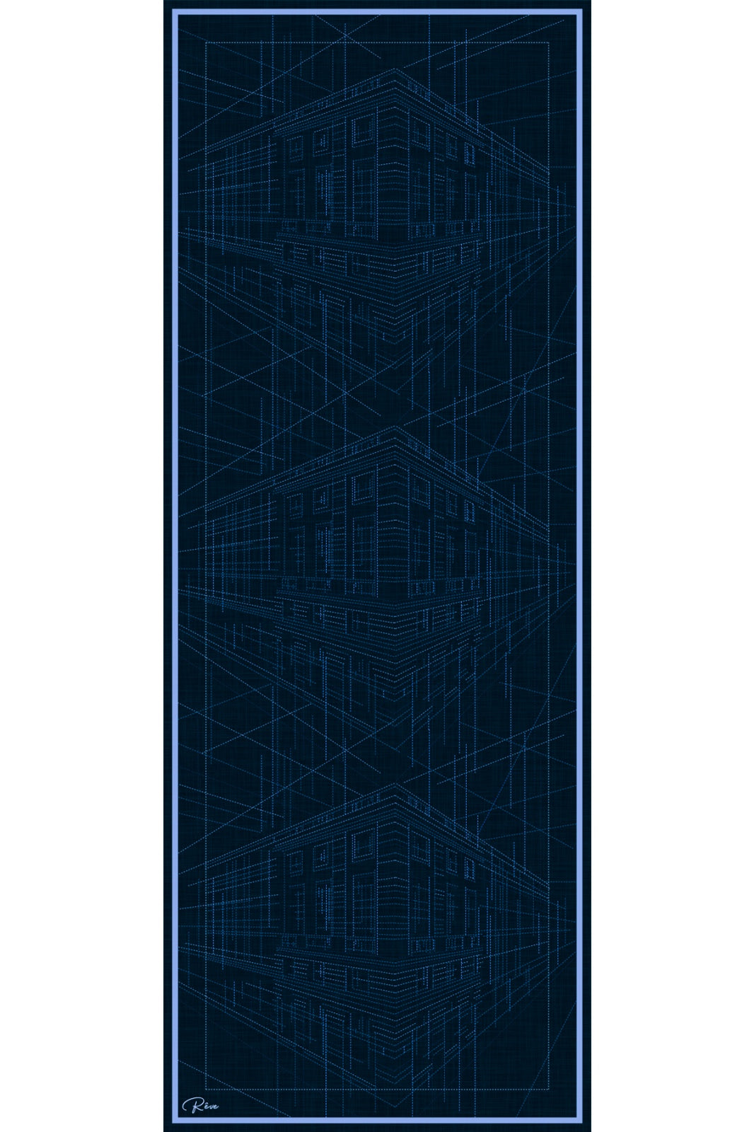 Emily Navy Şal