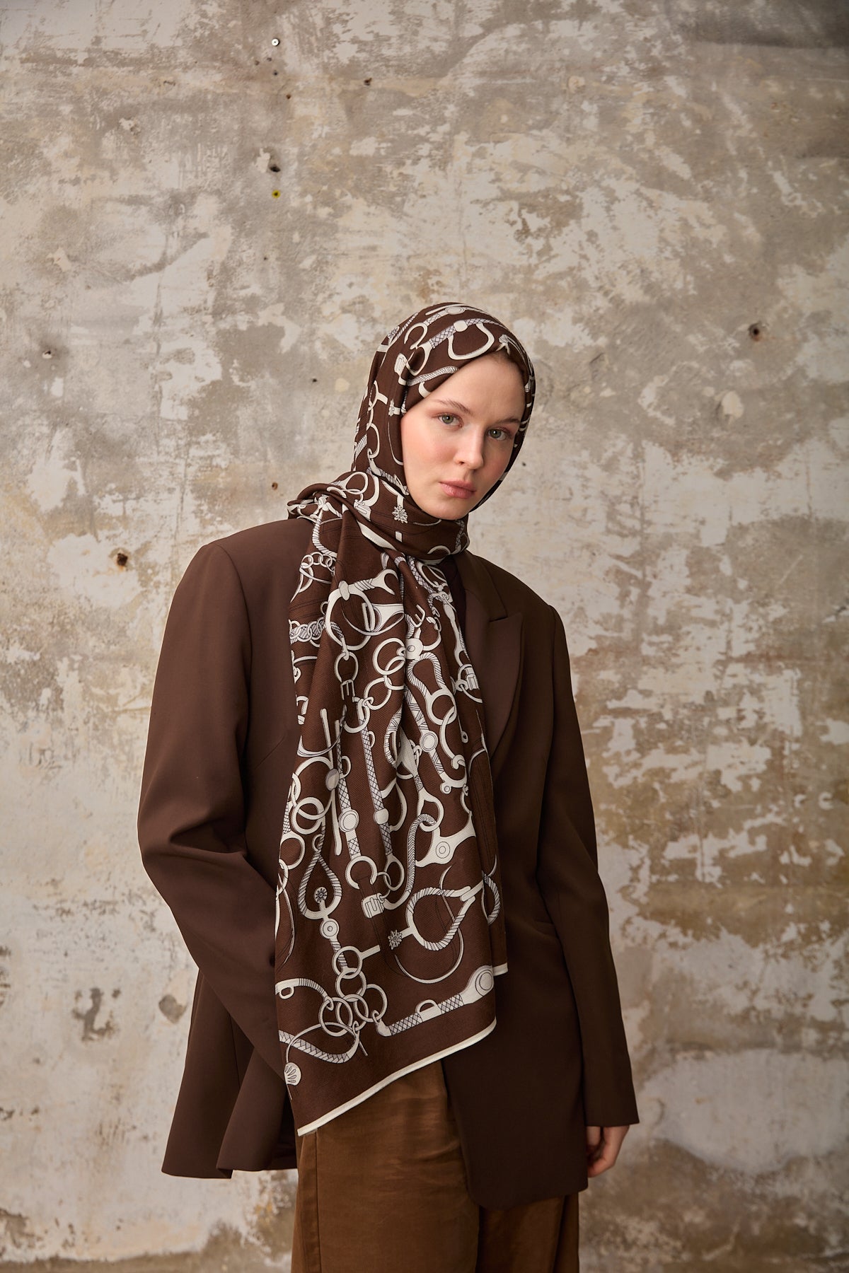 Sahara Şal Kahverengi