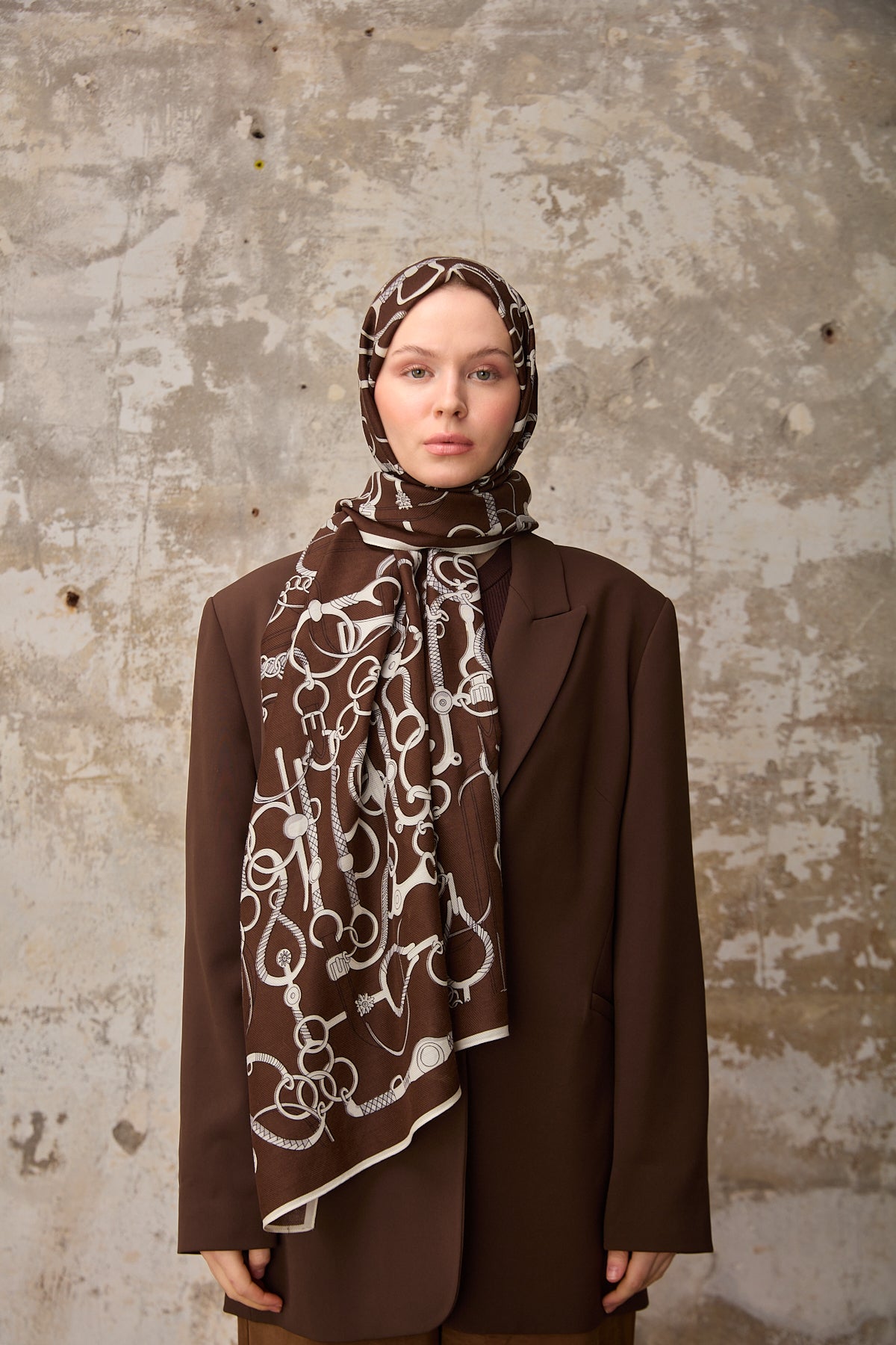 Sahara Şal Kahverengi